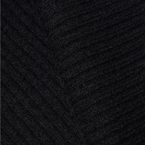 NAADAM collection wool cashmere Twist-back ribbed mini dress Sz small - Picture 11 of 11